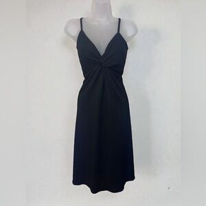H&M Black Midi Dress